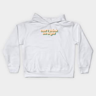 Can't Think Straight Kids Hoodie